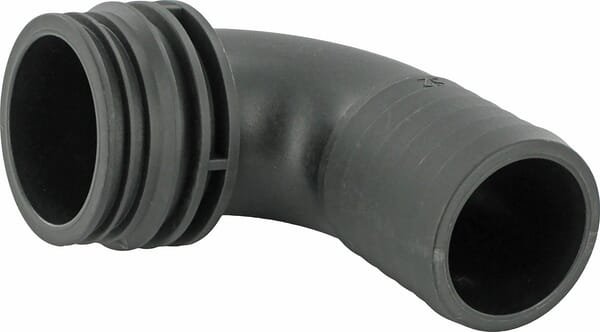 Pièces agricoles - Pièce Pulvérisateur - Raccord de tuyau 90° 75 mm avec connexion mâle T9
