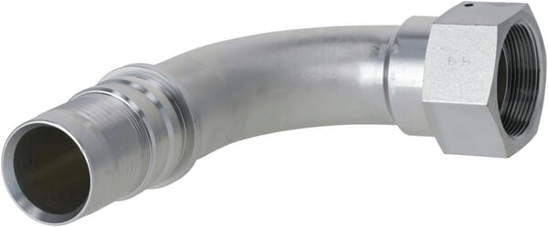 Pièces agricoles - Hydraulique - Raccord à sertir 4SH-DN50-2" BSP-90