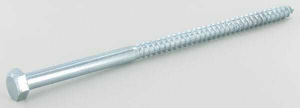Pièces agricoles - Fasteners - Vis à bois 12x240mm, tête hexagonale 19mm, DIN 571 Kramp