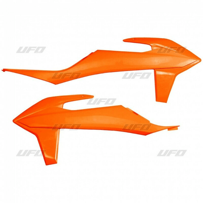 Pièces Quad & Motos - Plastiques - Ouïes de radiateur UFO orange KTM SX/SX-F