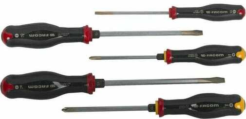 Outils - Outils divers - Jeu de 5 tournevis