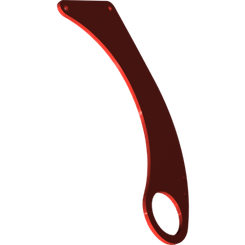 Pièces agricoles - Pièce divers - Plaque de retenue – peinture