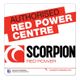 Autocollant SCORPION "Authorised Dealer"
