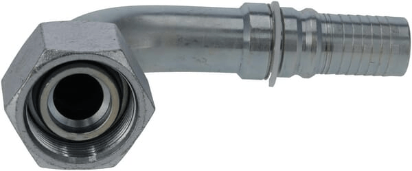 Pièces agricoles - Hydraulique - Raccord à sertir 4SH-DN25-30S-M42x2,0-90°