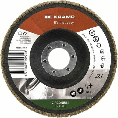Outils - Outils divers - Disque lam. zircon 125mm K120