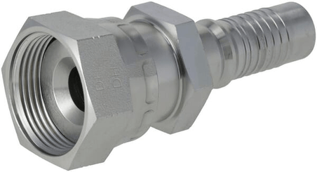 Pièces agricoles - Hydraulique - Raccord à sertir 4SH-DN20-1,7/16" ORFS
