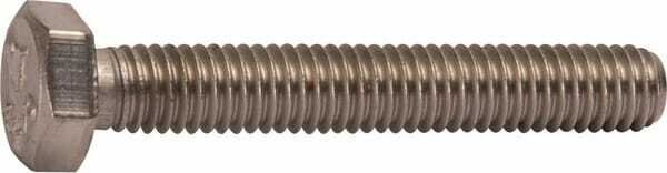 Pièces agricoles - Fasteners - Vis 6 pans M8x10 inox. A4