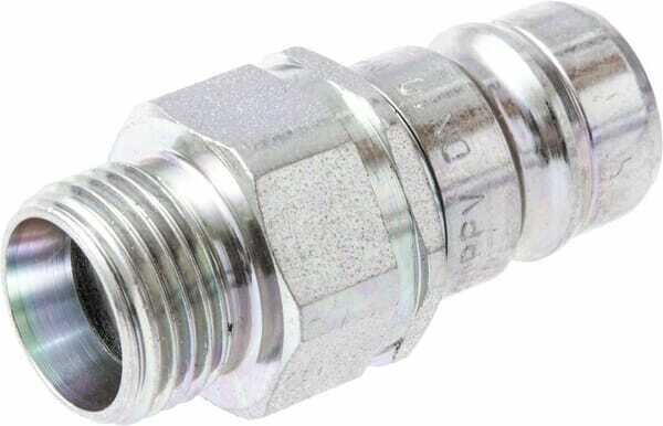 Pièces agricoles - Hydraulique - Coupleur mâle 3/8 M18x1,5-12L