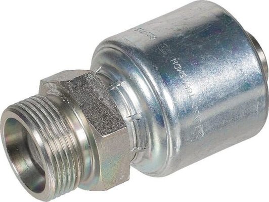 Pièces agricoles - Hydraulique - Racc. à sertir DN25-M36x2-25S