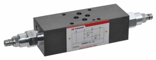 Pièces agricoles - Hydraulique - Limiteur pression NG6 A, B > T