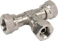 Raccord tournant en T F 1/4" SS