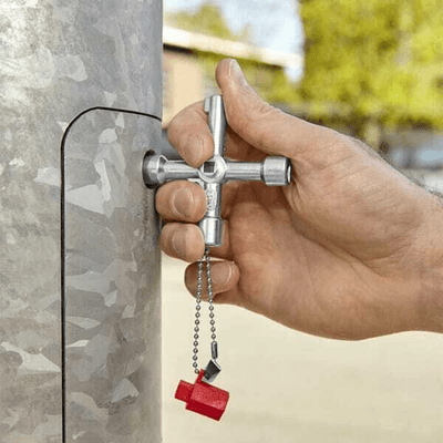 Outils - Outils divers - Cle pour armoires de manoeuvre