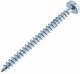 Pièces agricoles - Fasteners - Vis à bois, Ø 5x60 mm, PZ2, bac, acier
