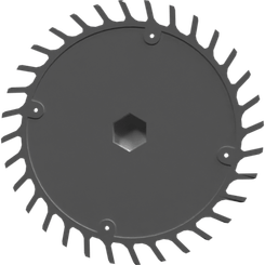 Pièces agricoles - Pièce divers - Disque étoile