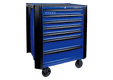 Servante d'atelier 7 tiroirs série Bumper : bleue