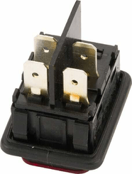 Pièces agricoles - Electricité - Interrupt.à bascule 20 A blanc