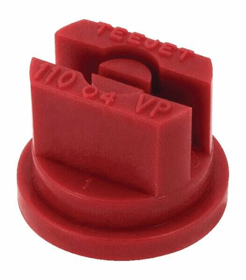 Pièces agricoles - Pièce Pulvérisateur - Buse de bordure TP 110° 4 rouge plastique TeeJet