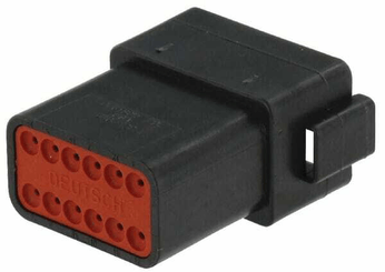 Pièces agricoles - Pièce Pulvérisateur - Logement de fiche 12 P. Male DT