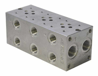 Pièces agricoles - Hydraulique - Base MRA3-3-G-Z NG6 ALU