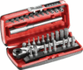 Coffret de douilles 1/4" 31pc.