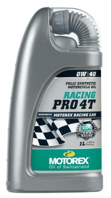 Pièces Quad & Motos - Lubrifiants et nettoyants - Huile moteur MOTOREX Racing Pro 4T - 0W40 1L