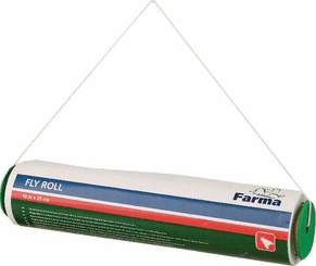 Pièces agricoles - Cloture,Jardin & Sylviculture - Rouleau papier tue-mouches 10m x 25cm