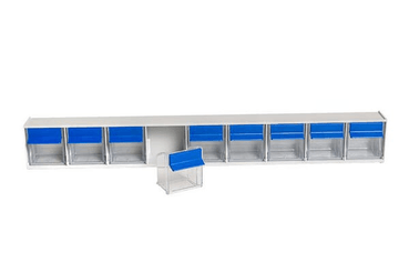 Pièces agricoles - Outils atelier - Système de rangement 9 pièces 60cm