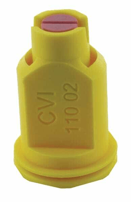 Pièces agricoles - Pièce Pulvérisateur - Buse à injection d'air CVI 110° 02 jaune céramique Albuz ZNT