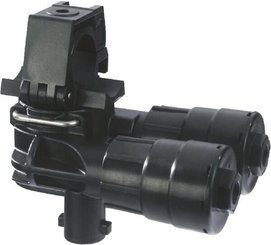 Pièces agricoles - Pièce Pulvérisateur - Porte-buse 2 voies 20 mm Selejet