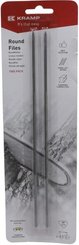 Pièces agricoles - Jardin et forêt pièce adaptable - Lime pour chaîne de tronçonneuse 1/8" 3,2mm, ronde, sur carte blister, (2x)