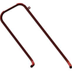 Pièces agricoles - Pièce divers - main courante gauche soudée -peinte-