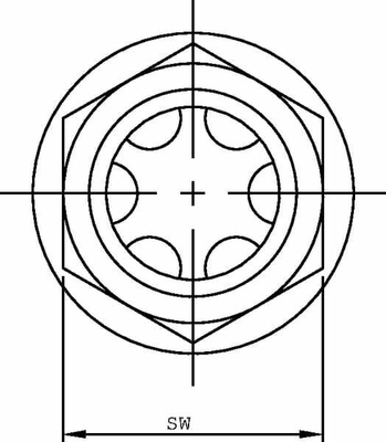 Pièces agricoles - Hydraulique - Indic. de niveau 1/4"