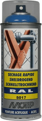 Chimie - Chimie divers - RAL 5017 spray acr. Bleu traf.