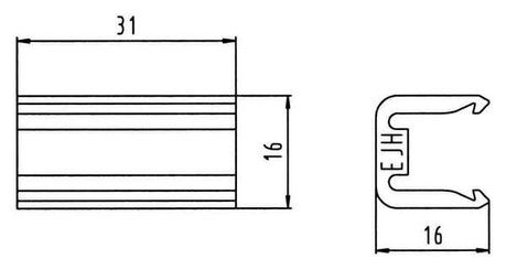 Pièces agricoles - Eclairage - Pièce de serrage à encliqueter