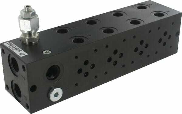 Pièces agricoles - Hydraulique - Plaque de base DBV 50-210 bar+forage