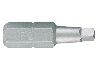 Outils - Outils divers - Embout 1/4" longueur: 25mm carré n°3