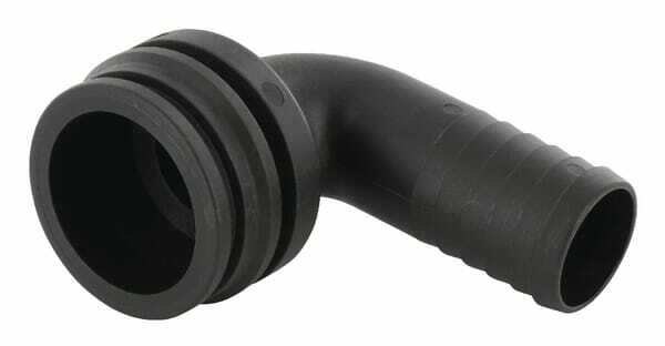 Pièces agricoles - Pièce Pulvérisateur - Raccord de tuyau 90° 40 mm avec connexion mâle T6