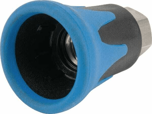 Pièces agricoles - Hydraulique - Protection de buse inox bleu