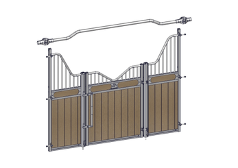 Accessoires et options matériel  - Matériel d'élevage - autre - FACADE CHEVERNY RESINE L.3M