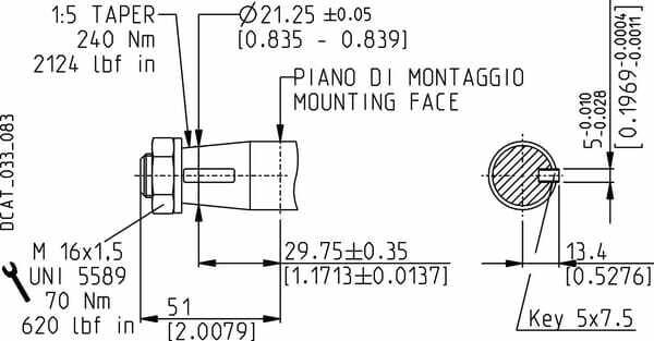 Pièces agricoles - Hydraulique - Pompe PLP30.38D0-56B3-LBM/BL-N
