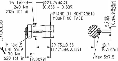 Pièces agricoles - Hydraulique - Pompe PLP30.38D0-56B3-LBM/BL-N