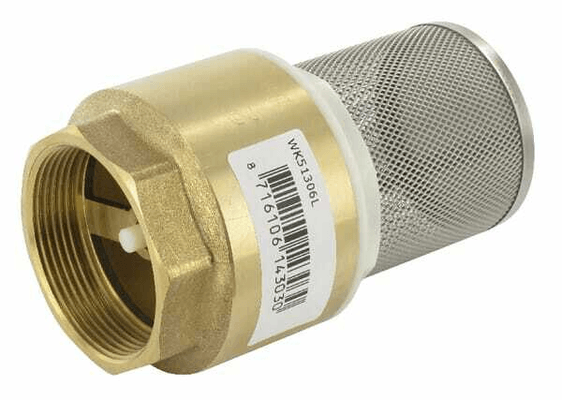Pièces agricoles - Hydraulique - Crépine+clapet 2" inox