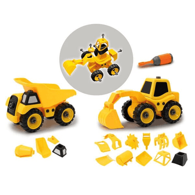 Loisirs - Jouets - Ensemble de véhicules de construction 9in2