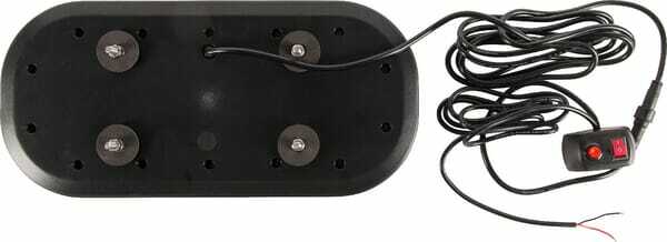 Pièces agricoles - Eclairage - Rampe lumineuse mini-rampe LED magnétique 3x42W