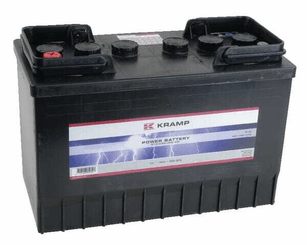 Pièces agricoles - Eclairage - Batterie 12V 110Ah 680A Kramp