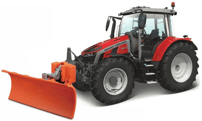 Loisirs - Jouets - Tracteur Massey Fergusin 5SD.145 avec chasse-neige 2,4 GHz