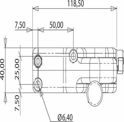 Pièces agricoles - Hydraulique - Levier unique avec anti-retour