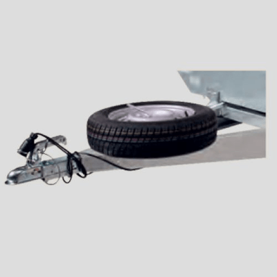 Accessoires et options matériel  - Quad - SUPPORT DE ROUE DE SECOURS