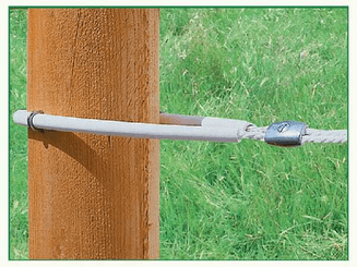 Pièces agricoles - Cloture,Jardin & Sylviculture - Isolateur cord./fil 10pc