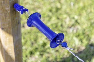 Pièces agricoles - Cloture,Jardin & Sylviculture - Poignée de portail corde bleue premium/fil